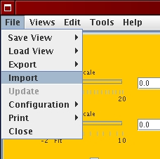 Image menu-import